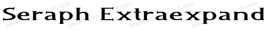 Seraph ExtraexpandedRegular字体转换